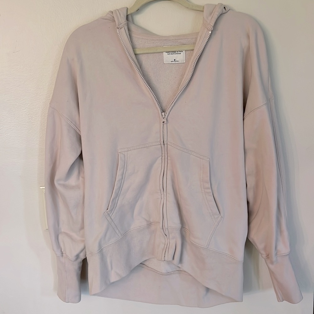 Abercrombie Sunday Sweatset, Cream/Beige